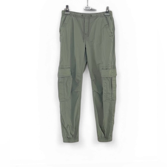Garage Pants - Garage Green Cargo Jogger Pants